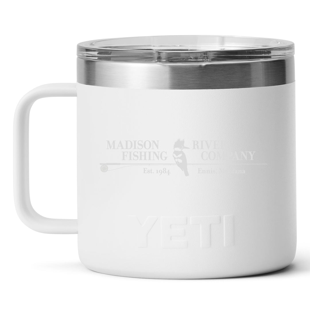 YETI 14oz. Rambler Mug White MRFC Limited Edition
