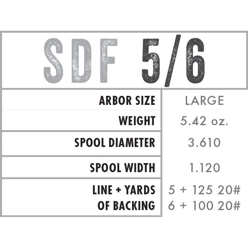 Abel SDF Reel 5/6 Native Brown