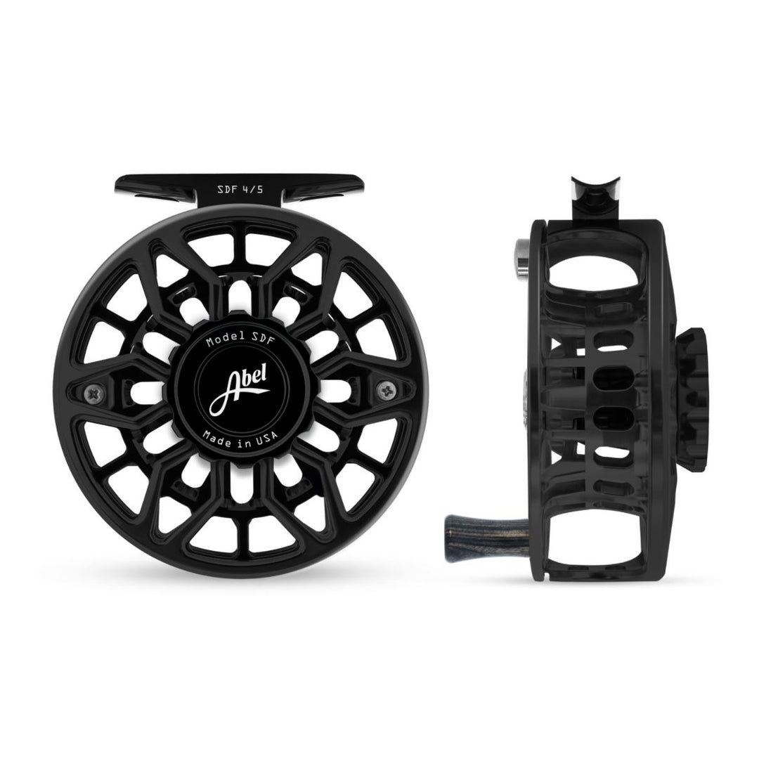 Abel SDF Reel Black 4/5 Ebony Handle - Madison River Fishing Company