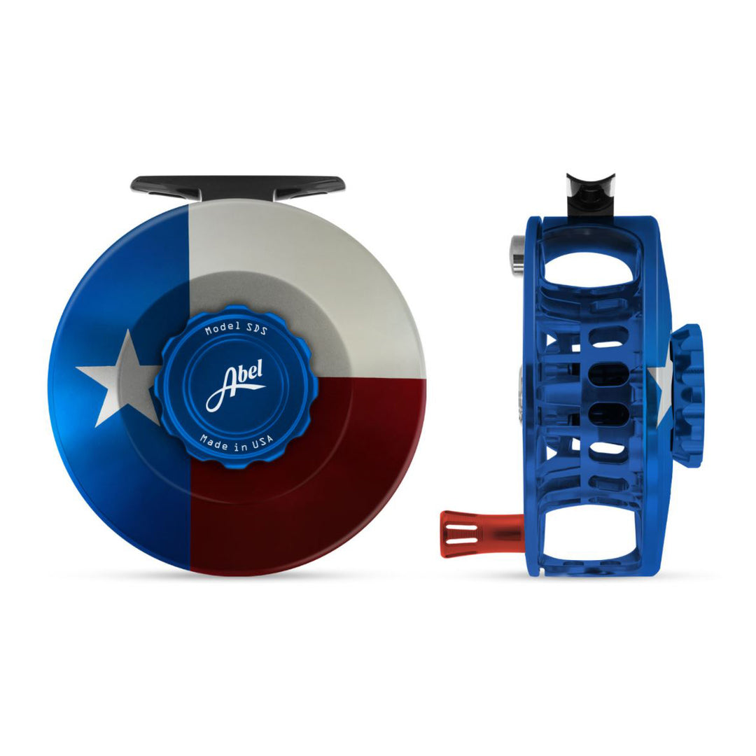 Abel SDS Reel 7/8 Texas Flag Edition