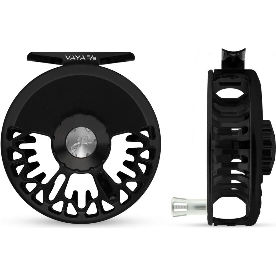 Abel Vaya Reel 5/6 Black with Platinum Handle