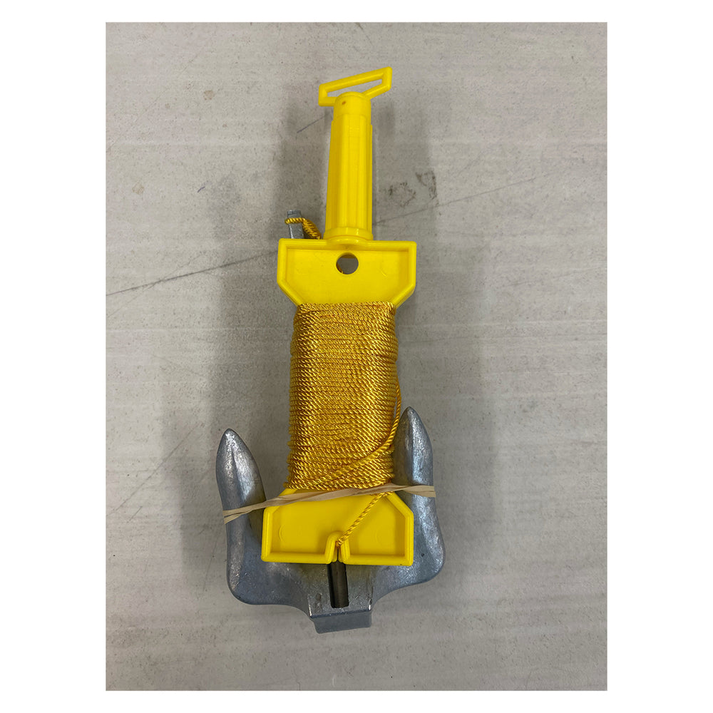 Outcast Float Tube Anchor w/Rope-1lb