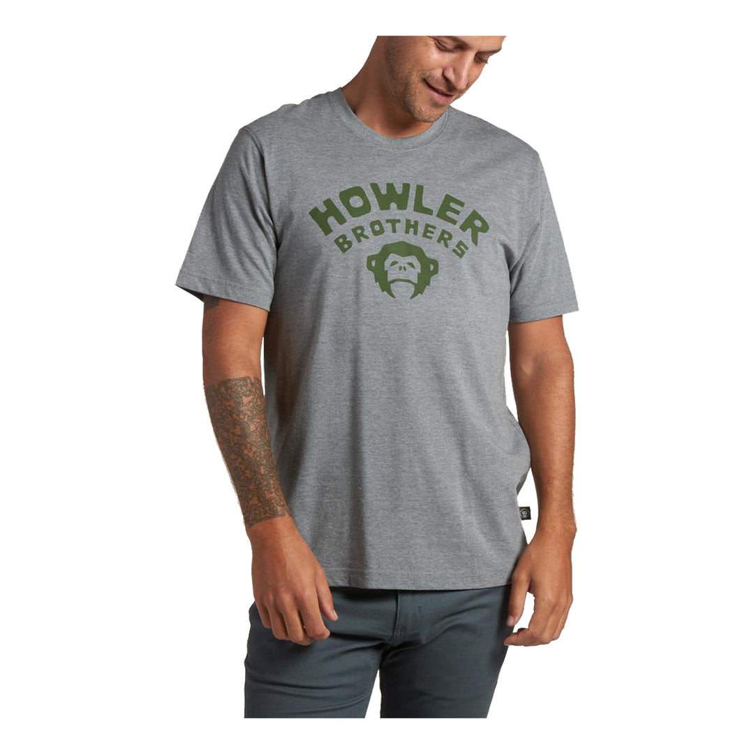 Howler Bros Select T-Shirt Camp Howler - Athletic Grey