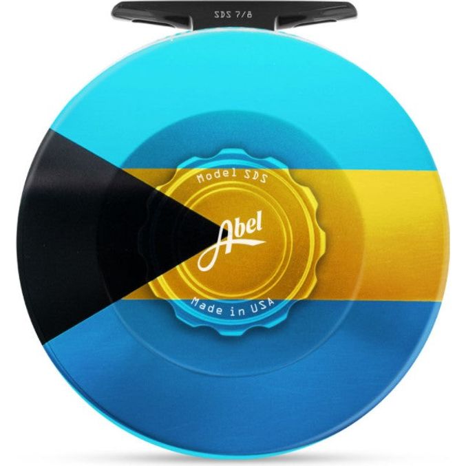 Abel SDS Reel 7/8 Bahamian Flag