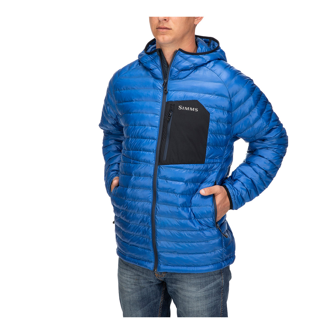 Simms Exstream Hooded Jacket - Rich Blue