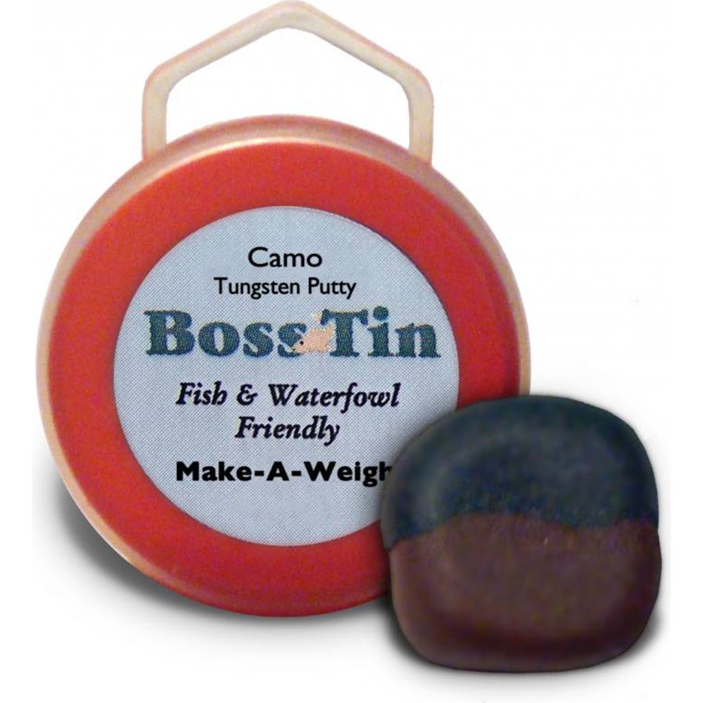 Boss Tin- Make-A-Weight Tungsten Putty-Camo