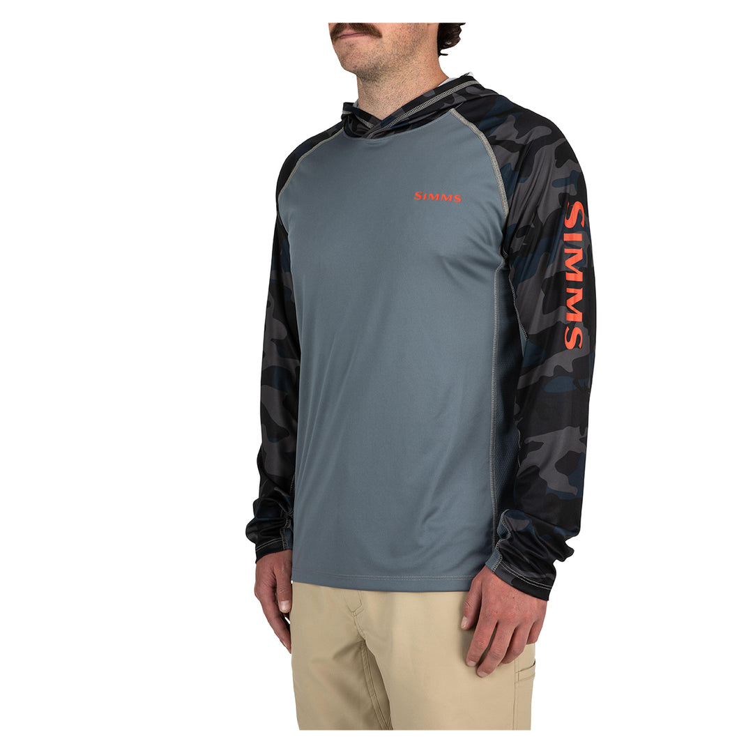 Simms SolarVent Hoody - Woodland Camo Storm - Madison River Fishing Company