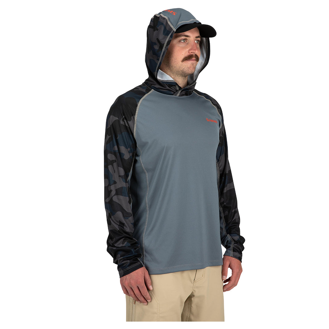 Simms SolarVent Hoody - Woodland Camo Storm - Madison River Fishing Company