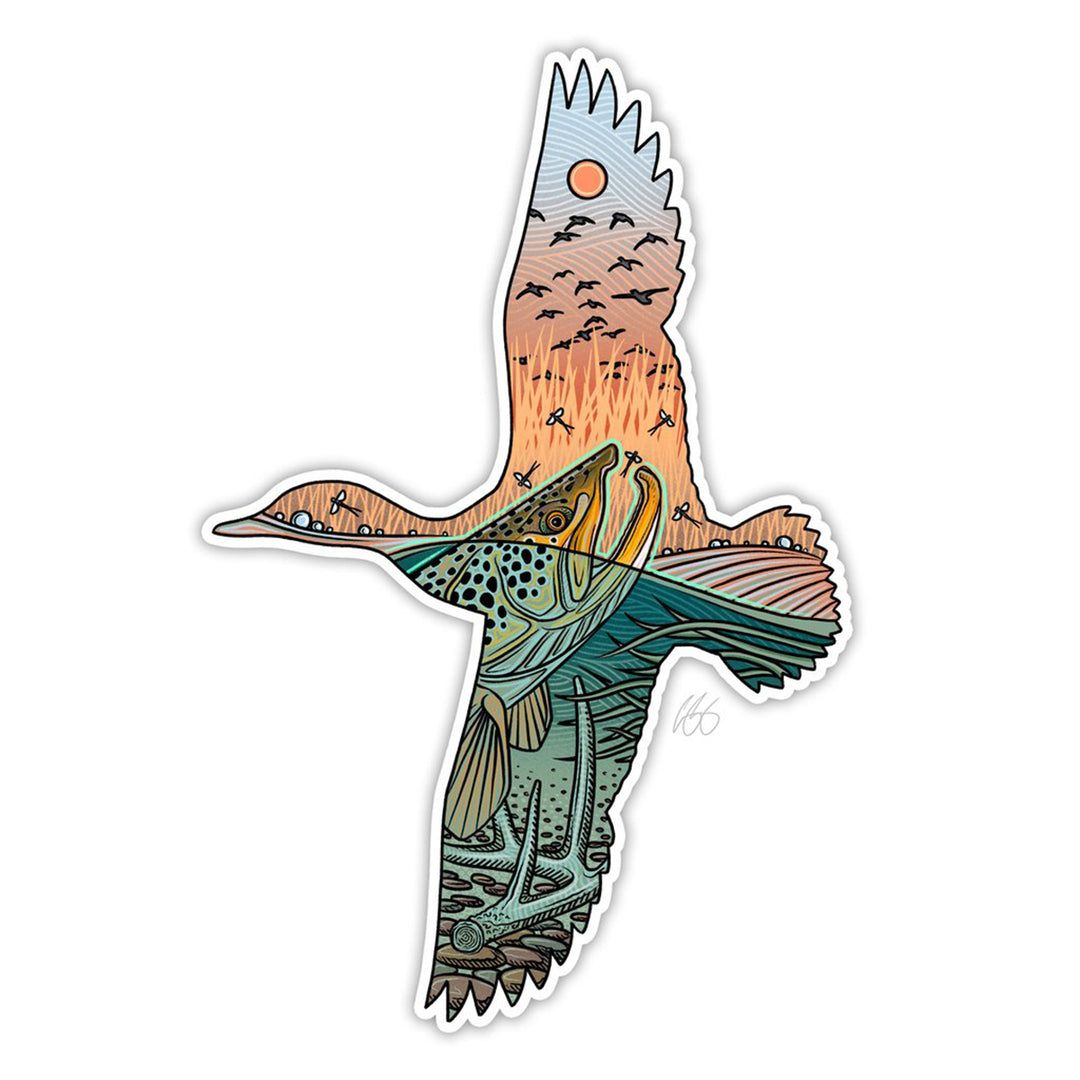 Cast & Blast  Sticker