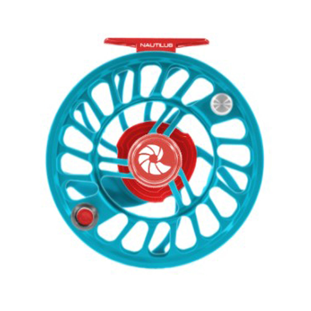 Nautilus CCF-X2 Reel Turquoise/Red #6/8