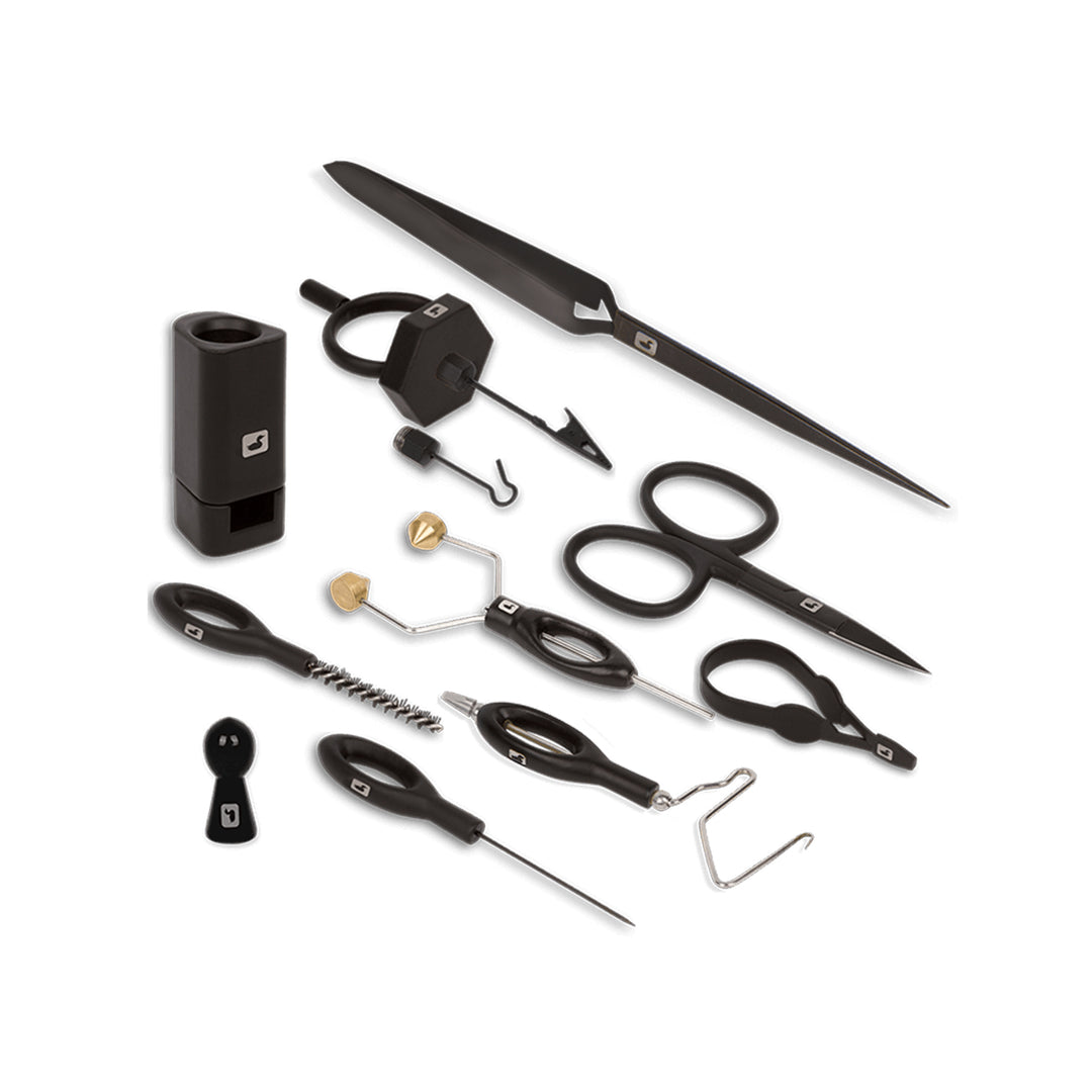Loon Complete Fly Tying Tool Kit Black