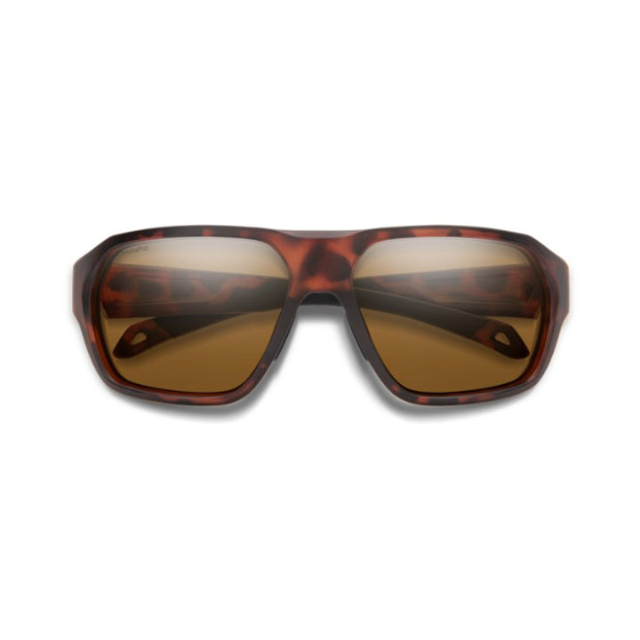 Smith Deckboss Sunglasses Matte Tortoise ChromaPop Glass Polarized Brown