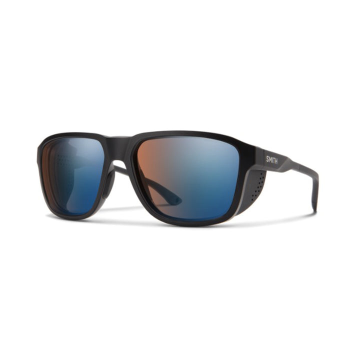 Smith Embark Sunglasses Matte Black ChromaPop Glacier Photochromic Copper Blue Mirror