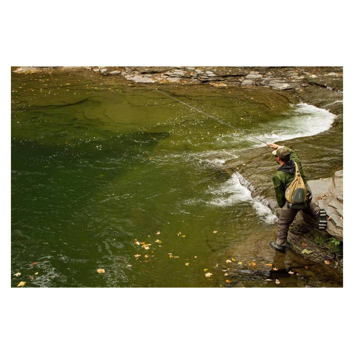 Fly Line Dressing Cortland Trout Boss Fly Line Chartreuse/White