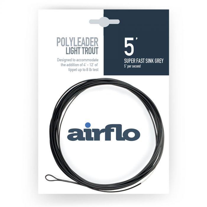 AirFlo Light Trout Polyleader 5' - 8lb