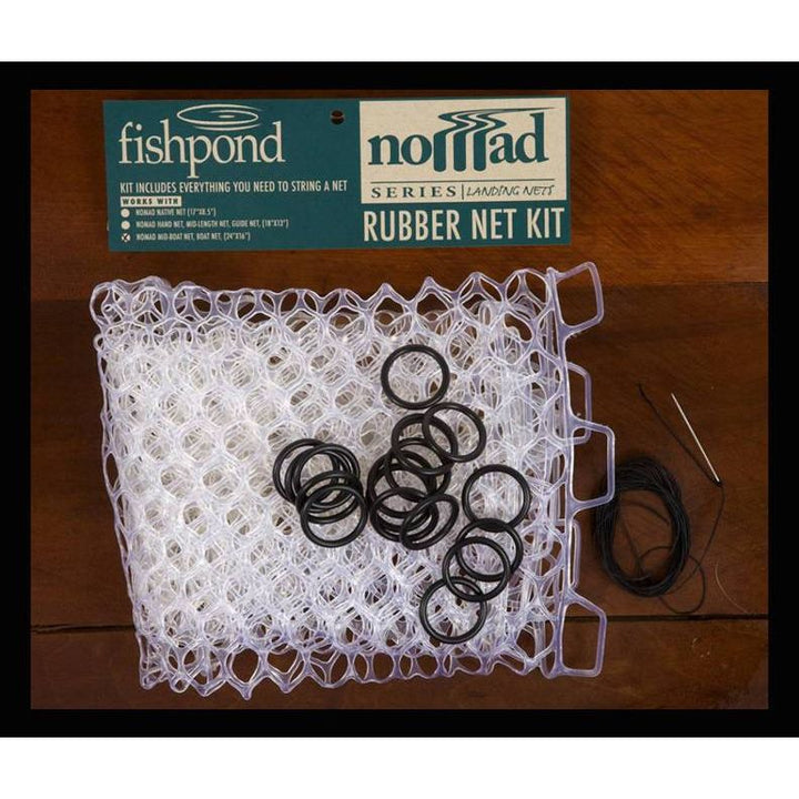 best fly fishing replacement net 4bags Fishpond Nomad Replacement Rubber Net - Black