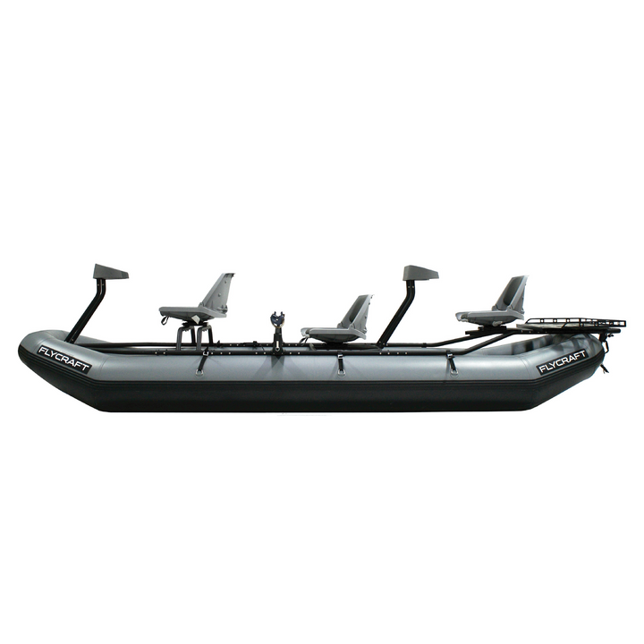 Flycraft 3-Man 14' Inflatable Fishing Boat Raft Package - Madison River Fishing Company