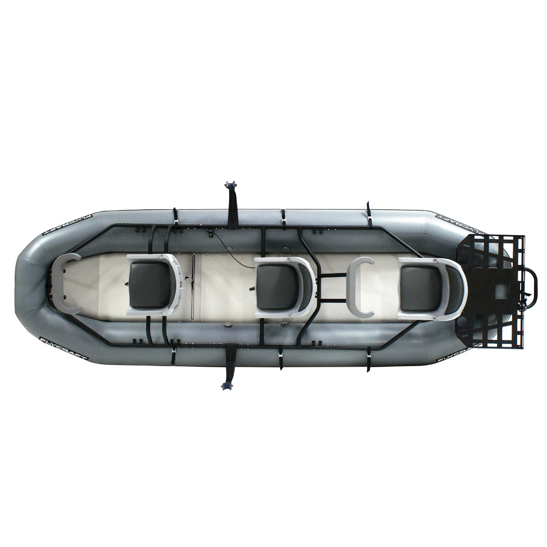 Flycraft 3-Man 14' Inflatable Fishing Boat Raft Package - Madison River Fishing Company