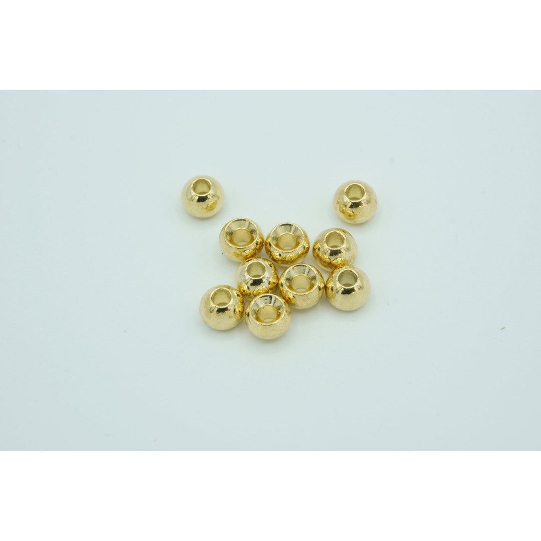 Tungsten Beads 10 Pack - Gold