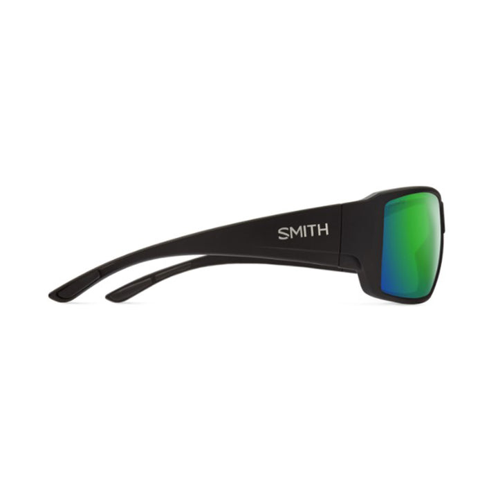 Smith Guide's Choice Sunglasses Matte Black ChromaPop Glass Polarized Green Mirror - Madison River Fishing Company