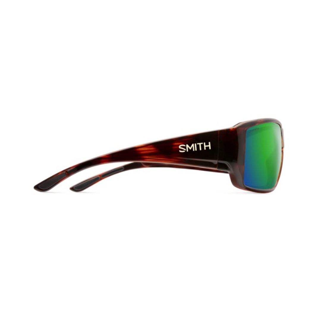 Smith Guide's Choice Sunglasses Tortoise ChromaPop Glass Polarized Green Mirror