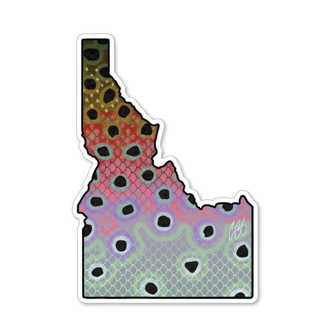 Idaho Rainbow  Sticker