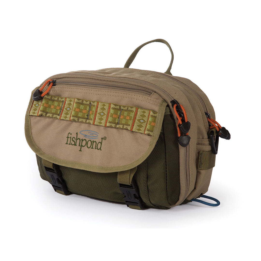 Fishpond Blue River Chest/Lumbar Pack Khaki/Sage Green - Madison River Fishing Company
