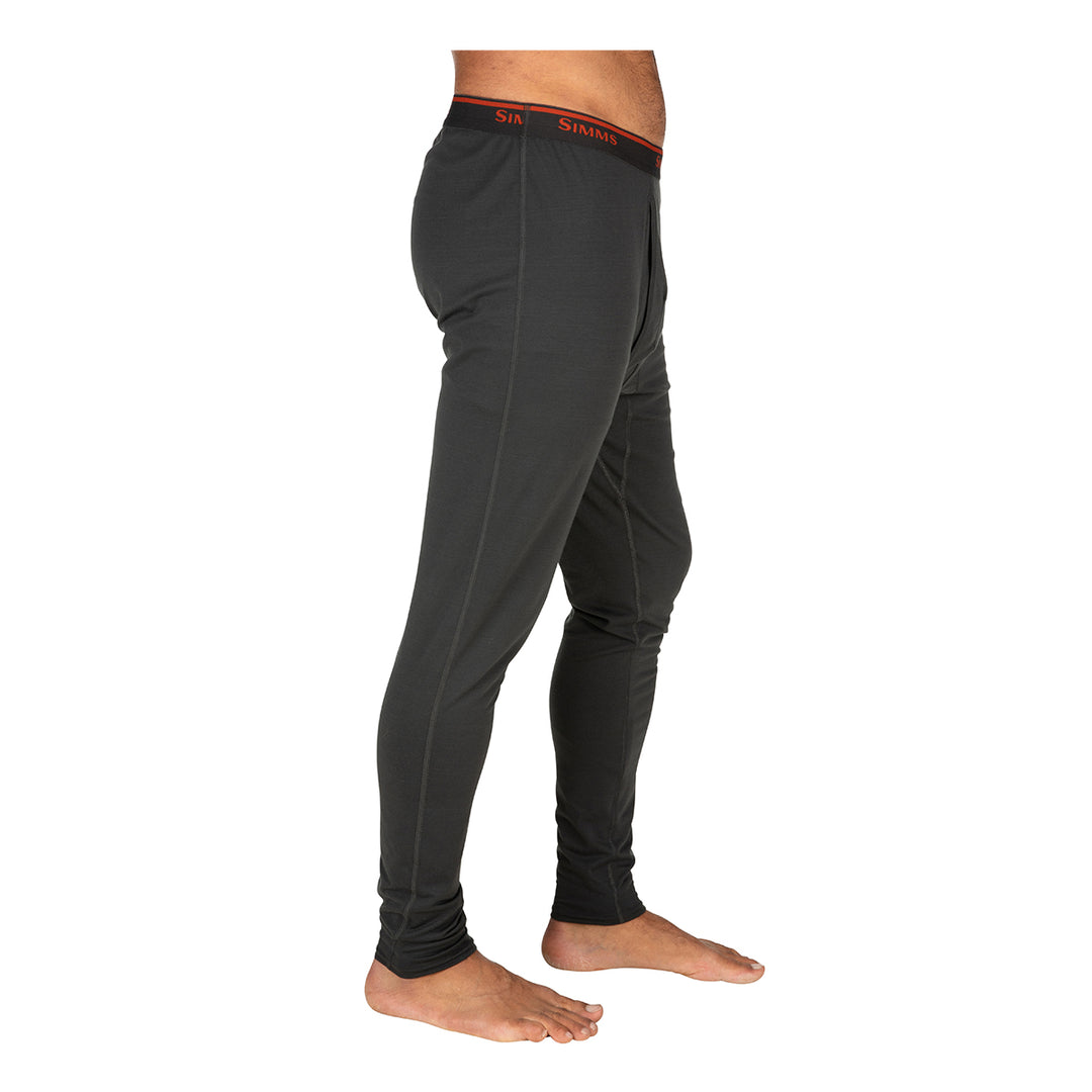 Simms Lightweight Baselayer Bottom - Carbon - Madison River Fishing Company