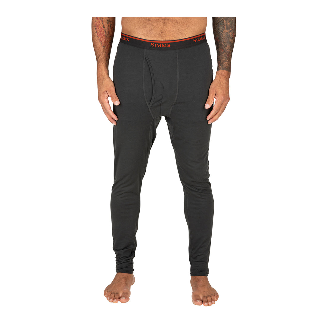Simms Lightweight Baselayer Bottom - Carbon - Madison River Fishing Company