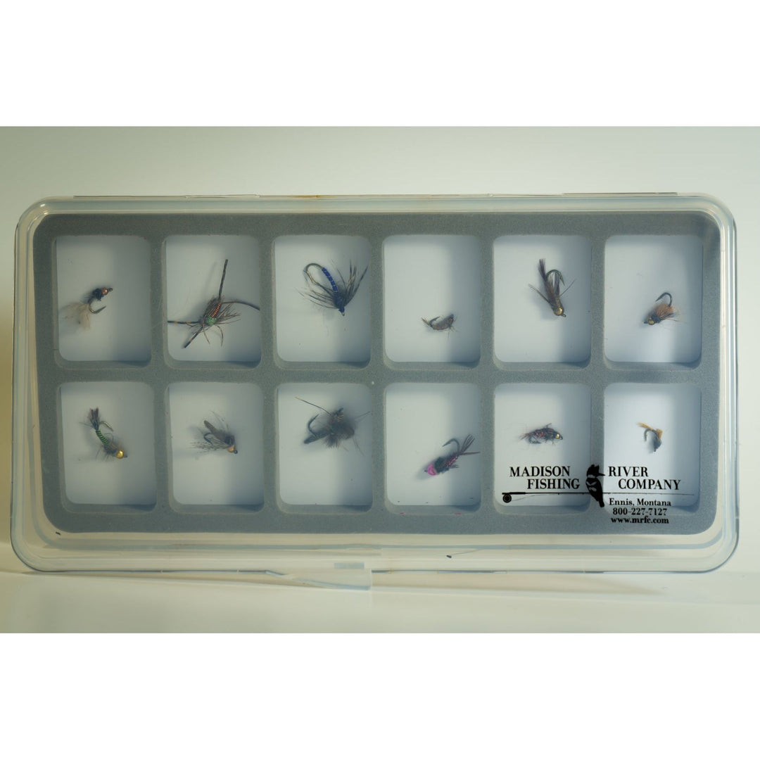 MRFC Logo Slim 12 Compartment Magnetic Fly Box