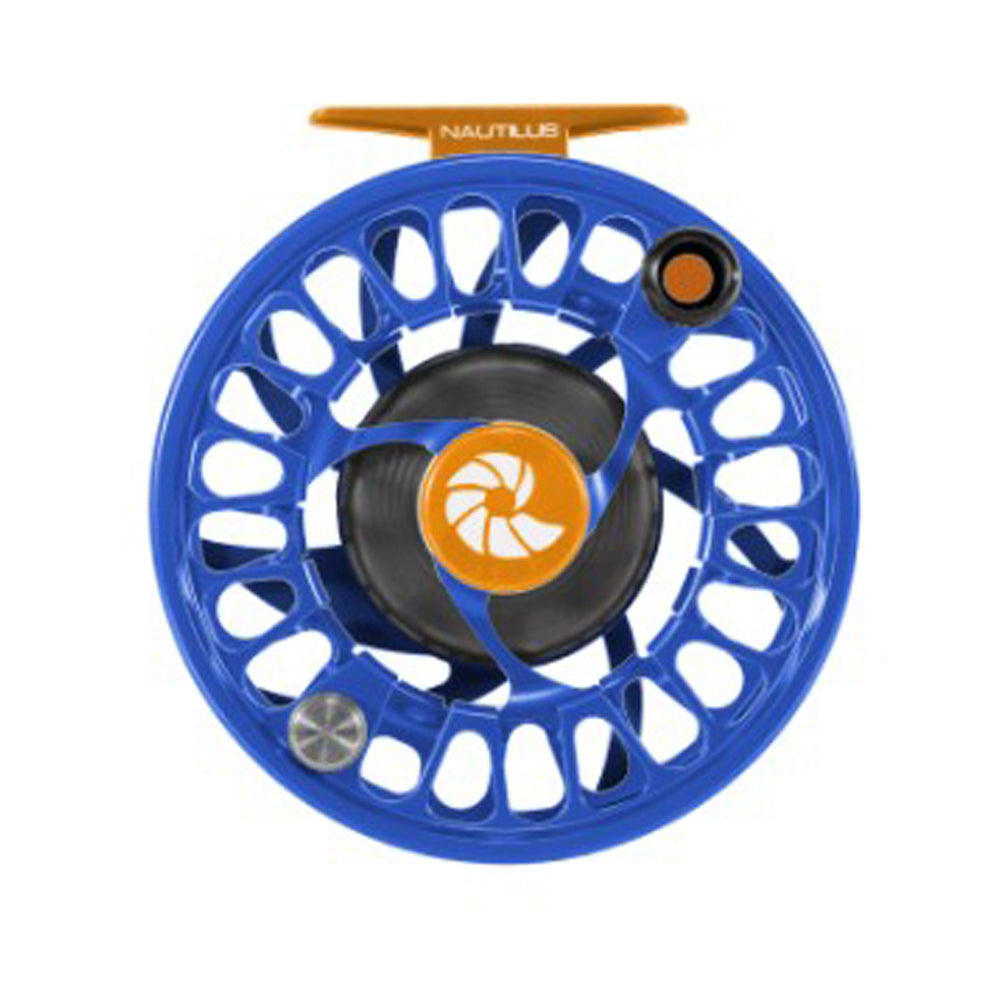 Nautilus NV-G Reel Blue/Orange 8/9 Left Hand Retrieve
