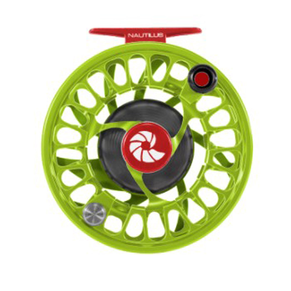 Nautilus NV-G Reel Key Lime/Red 9/10 Left Hand Retrieve
