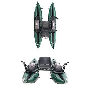 fish cat pontoon boat accessories Outcast Panther fins for moving silently Outcast Fish Cat Panther