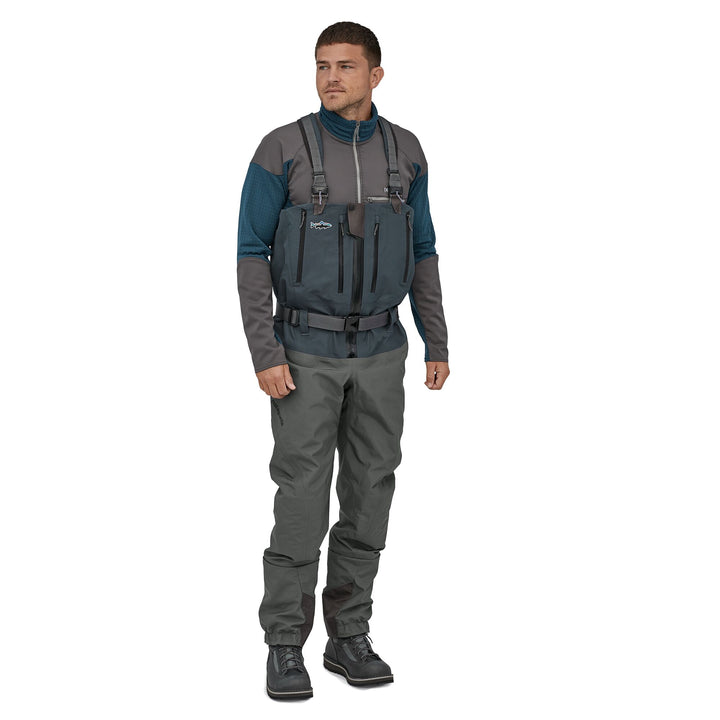 Patagonia Swiftcurrent Expedition Zip Front Waders Forge Grey