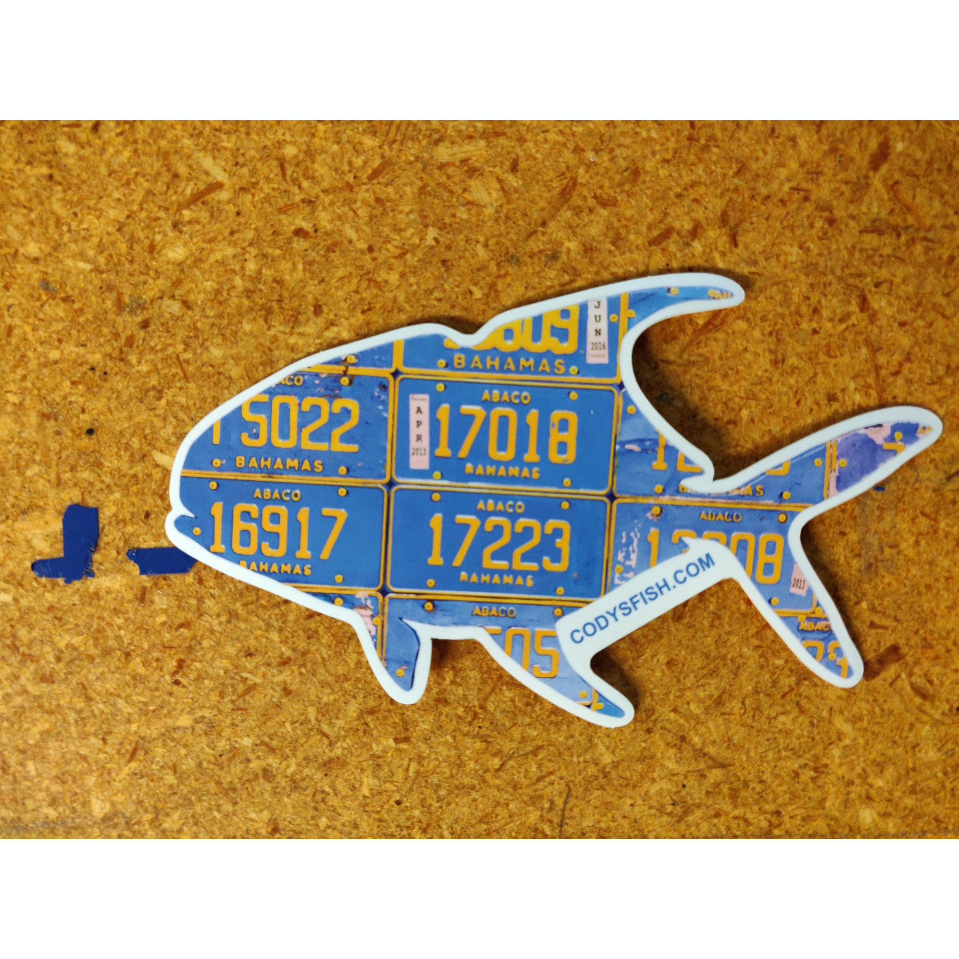 Permit License Plate Sticker – Madison River Fishing Company