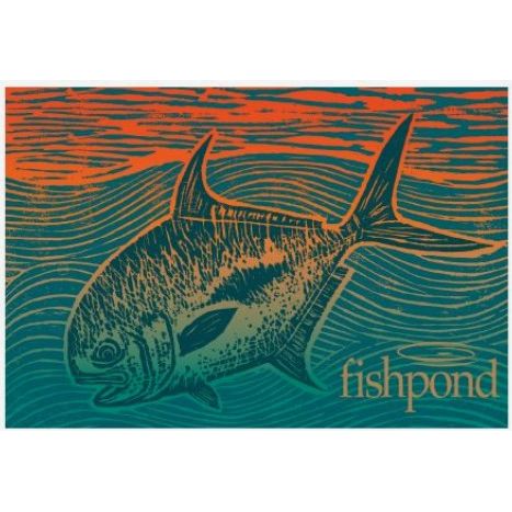 Fishpond Permit Paradise 5" Sticker