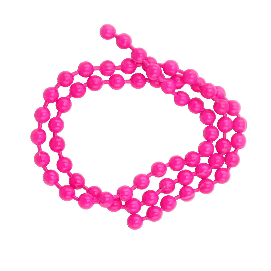 Fluorescent Bead Chain Fl. Pink