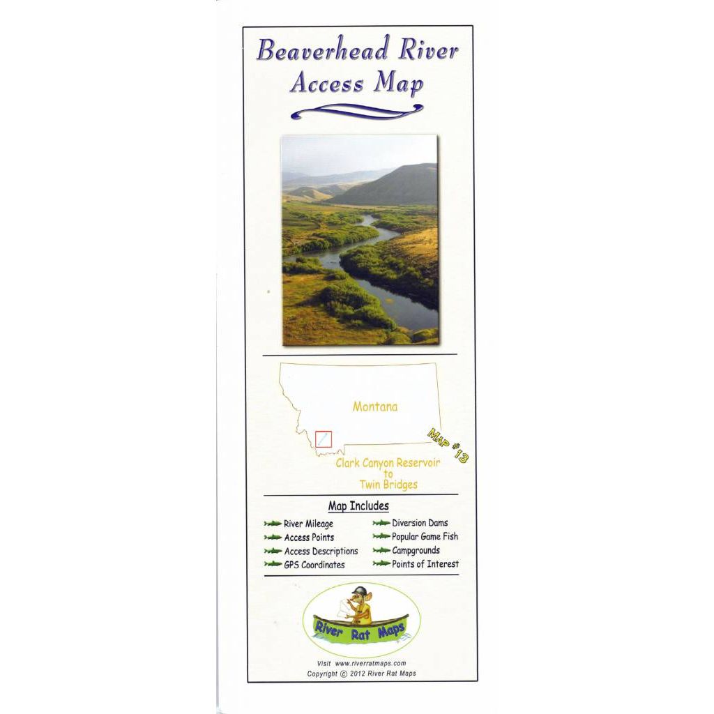 River Rat Maps - Madison River Fishing Company