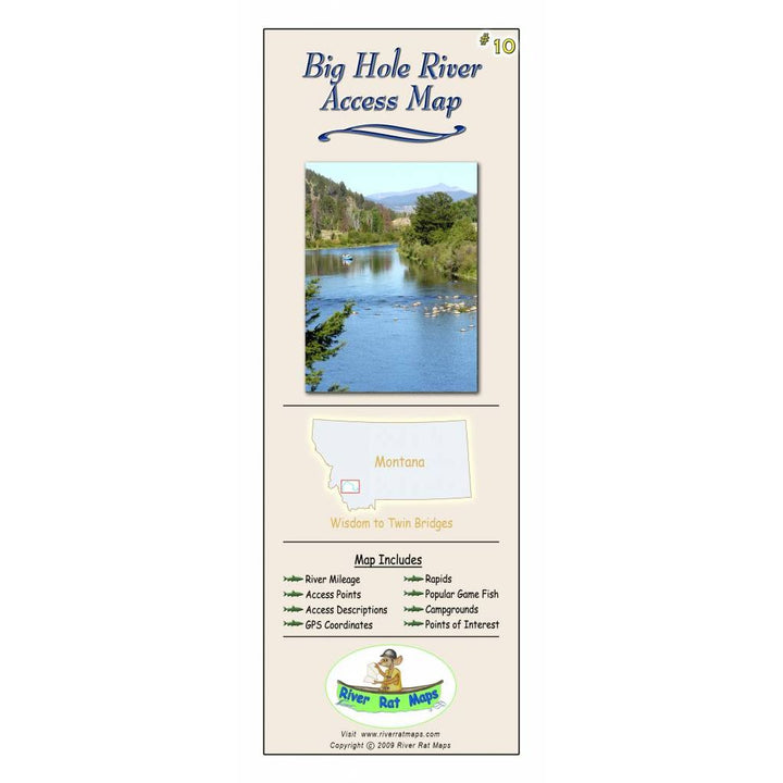 River Rat Maps - Madison River Fishing Company
