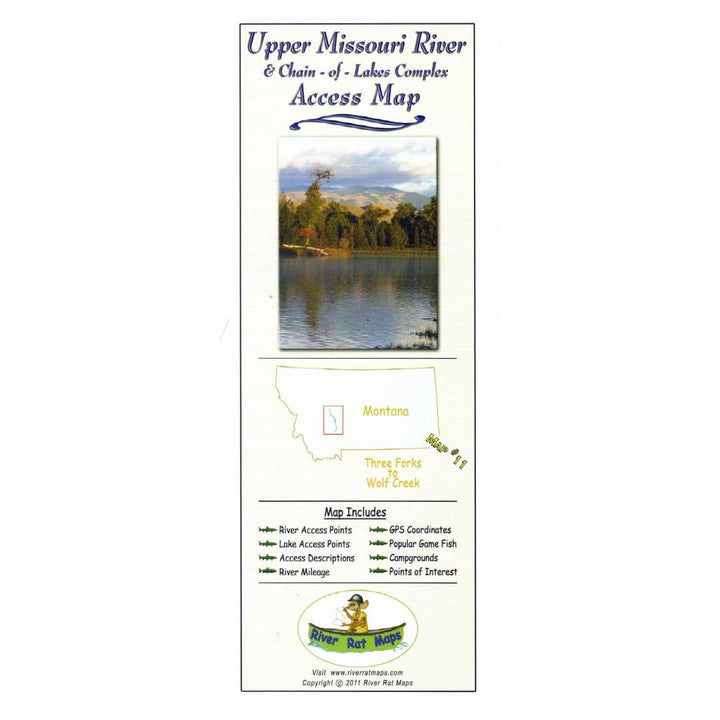 River Rat Maps - Madison River Fishing Company