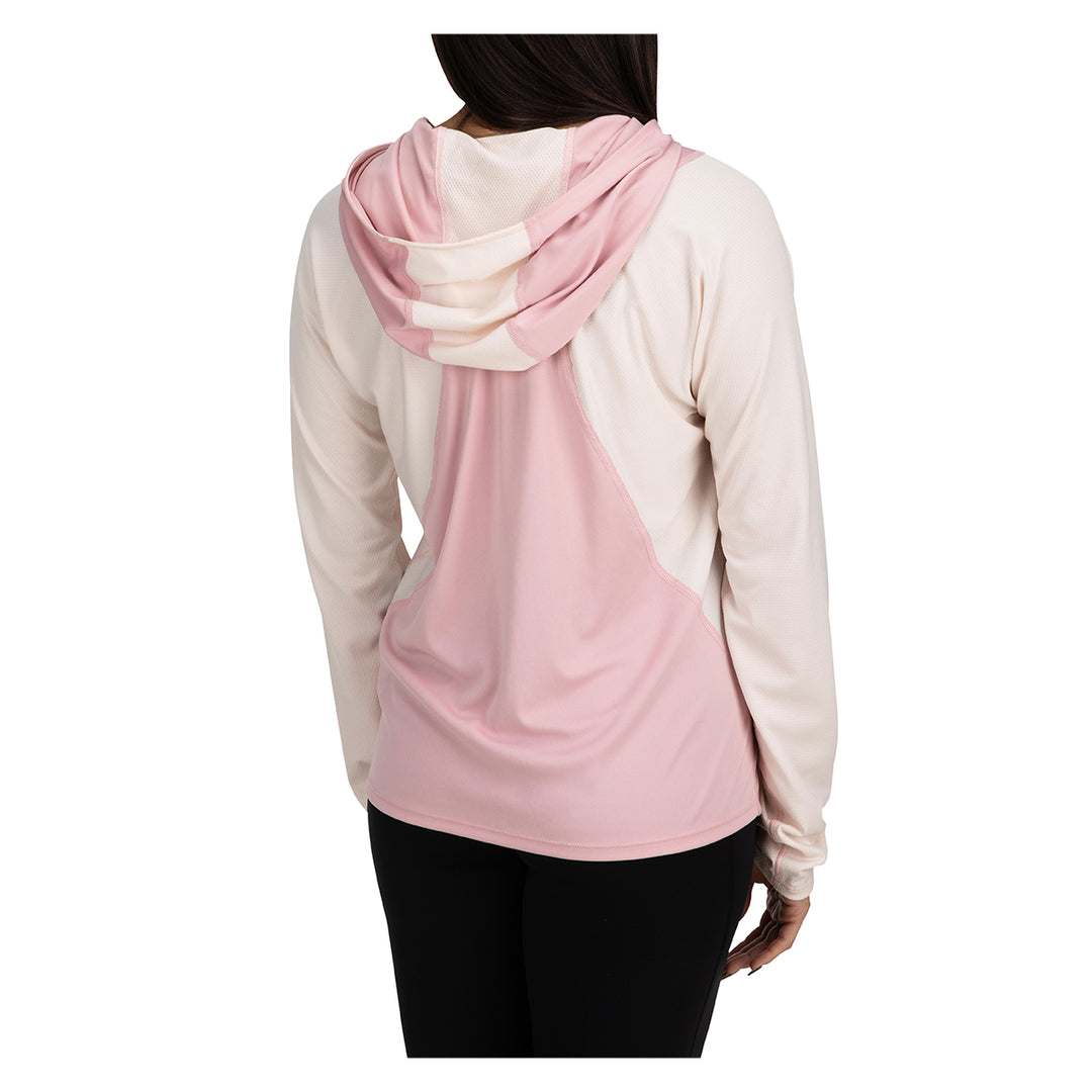 Simms Womens SolarVent Hoody - Soft Rose - Madison River Fishing Company