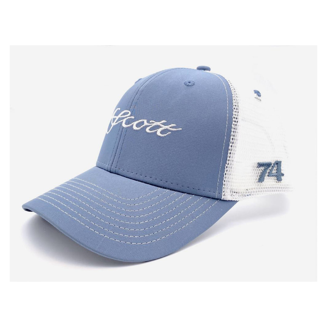 Scott Fly Rods Eco Steel/White Mesh Hat