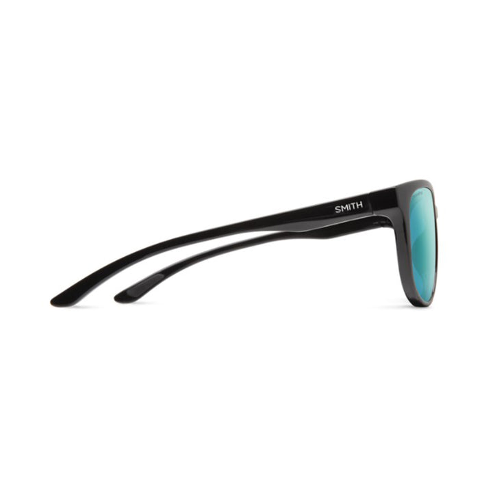Smith Lake Shasta Sunglasses Black ChromaPop Polarized Opal Mirror - Madison River Fishing Company
