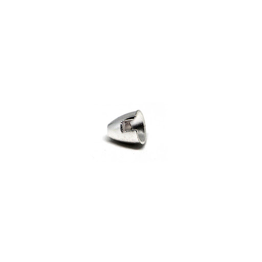 Fulling Mill Slotted Tungsten Coneheads Silver