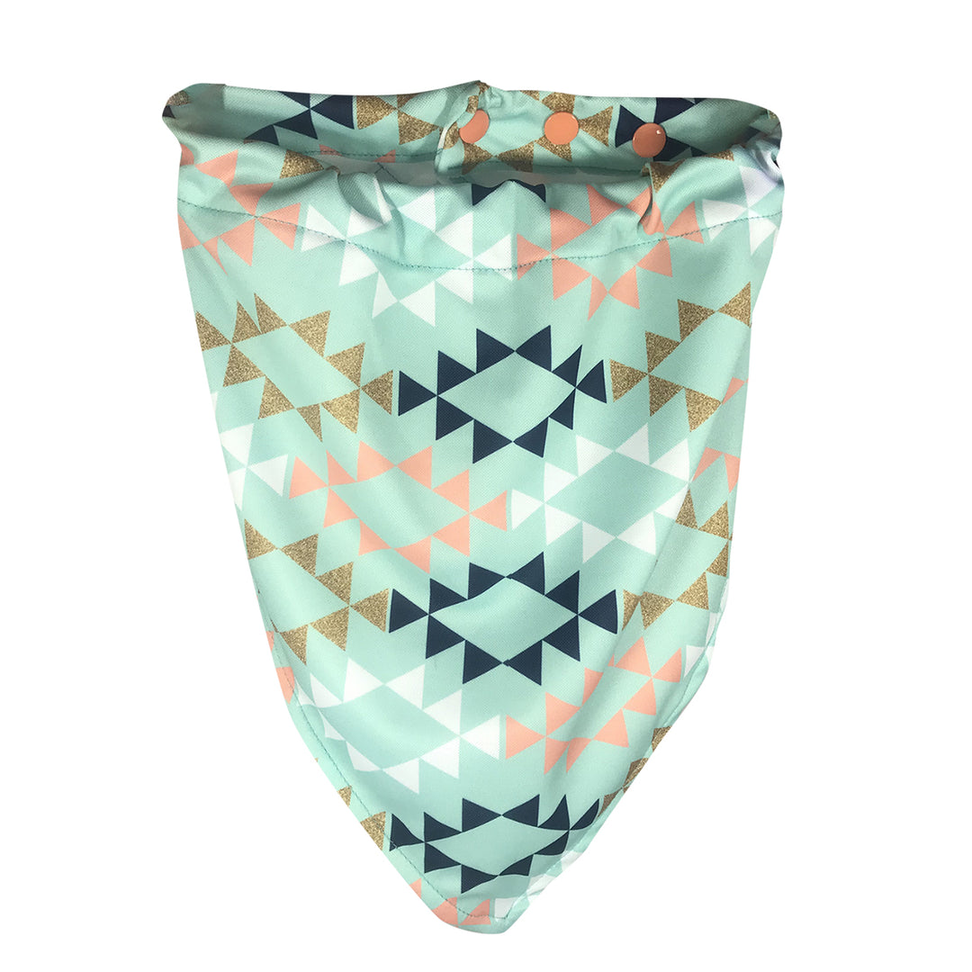 Damsel Fly Fishing Snood Mint Geo