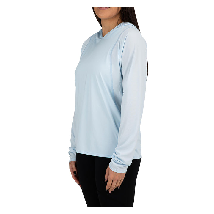 Simms Womens SolarVent Hoody - Ice - Madison River Fishing Company
