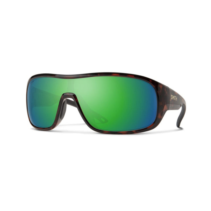 Smith Spinner Sunglasses Tortoise ChromaPop Polarized Green Mirror