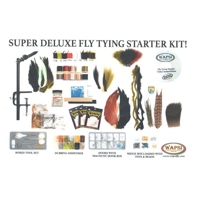 Super Deluxe Fly Tying Kit