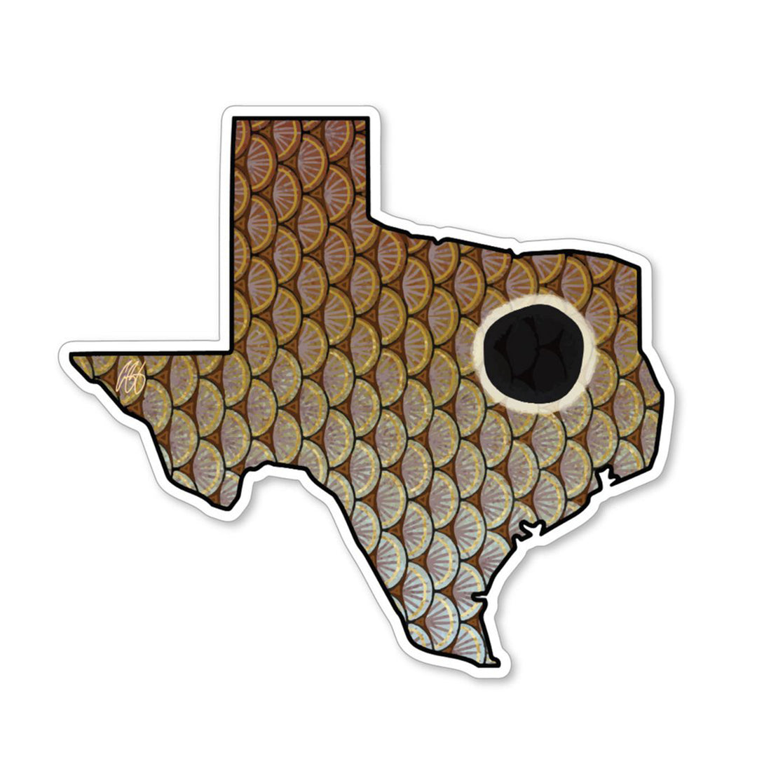 Texas Redfish Sticker