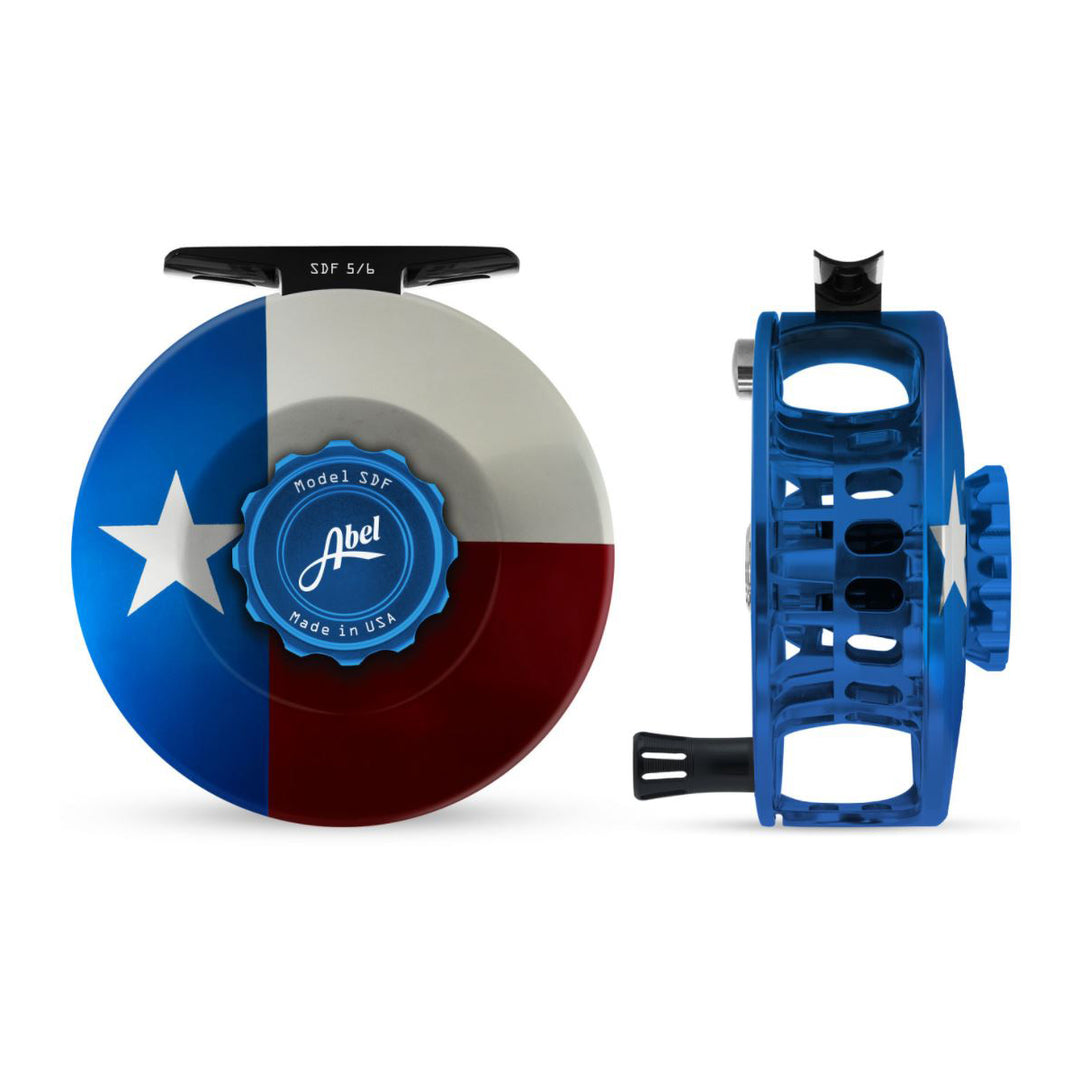 Abel SDF Reel 5/6 Texas Flag Edition Abel SDF Reel 5/6 Texas Flag Edition
